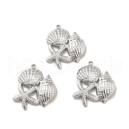 Non-Tarnish 304 Stainless Steel Pendants STAS-I197-003P-1