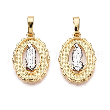 Brass Pendants KK-T070-31G-1