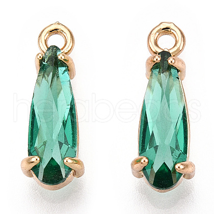 Faceted Glass Pendants X1-GLAA-T010-004C-1