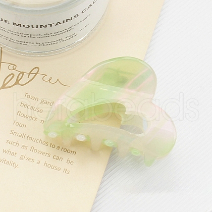 Cute Heart Cellulose Acetate Claw Hair Clips PW-WG41704-06-1