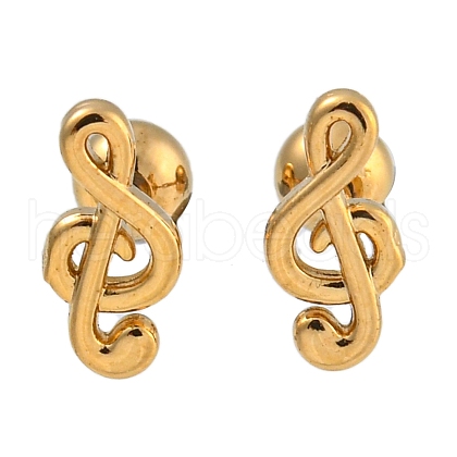 304 Stainless Steel Cartilage Earrings EJEW-B066-01E-G-1