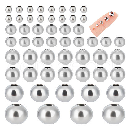 Unicraftale 5 Style 304 Stainless Steel Beads STAS-UN0054-68-1
