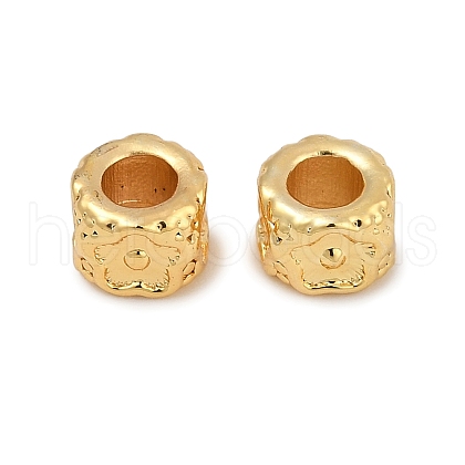 Brass Spacer Beads KK-D375-02G-01-1