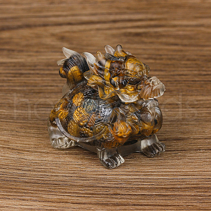 Resin Dragon Display Decoration PW-WG62490-07-1