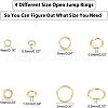 Unicraftale 304 Stainless Steel Jump Rings STAS-UN0017-94P-5