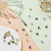 ARRICRAFT 40Pcs 4 Colors Alloy Crystal Rhinestone Beads ALRI-AR0001-08-4