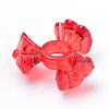 Transparent Acrylic Beads TACR-S124-04-2