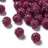 Pave Disco Ball Beads X1-RB-A130-10mm-16-2