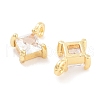 Brass with Cubic Zirconia Pendant KK-P271-41G-B-2