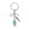 Handmade Porcelain Keychains KEYC-JKC01254-4