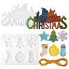 Christmas Theme Pendant DIY Making Kit DIY-SZ0006-09-1