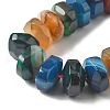 Natural Agate Beads Strands G-K392-A21-3