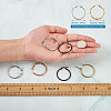 304 Stainless Steel Hoop Earrings EJEW-TA0001-05-11
