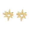 Real 18K Gold Plated Brass Cuff Earrings for Women EJEW-C097-07G-02-1