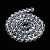 Electroplate Transparent Glass Beads Strands EGLA-A035-T10mm-A19-2