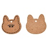 Kraft Paper Earring Display Cards CDIS-D005-08-3
