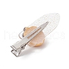 Opaque Resin Alligator Hair Clips PHAR-JH00100-02-4