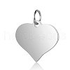 201 Stainless Steel Stamping Blank Tag Charms STAS-S105-T629-1-1