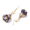 Angel Star Handmade Glass Seed Beads & Glass Dangle Earrings for Women EJEW-MZ00393-06-4