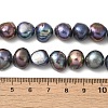 Dyed Natural Cultured Freshwater Pearl Beads Strands PEAR-A006-13C-5