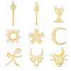 Nickel Decoration Stickers DIY-WH0450-137-1
