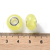 Pearlized Resin European Beads RESI-M001-01E-3