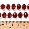 Natural Carnelian Beads Strands G-P573-A65-10x6mm-5