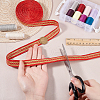 AHADERMAKER 5 Yards Polyester Ribbons DIY-GA0007-38A-3