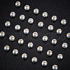 Beebeecraft 40Pcs 925 Sterling Silver Beads STER-BBC0002-04C-4