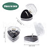 Heart Plastic Ring Boxes CON-WH0084-83A-2