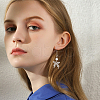 Beebeecraft 80Pcs 4 Styles 304 Stainless Steel Hoop Earring Findings STAS-BBC0005-93-6