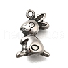 Retro 304 Stainless Steel Pendants STAS-L284-16AS-01-1