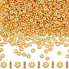 SOFPLATE 1000Pcs Alloy Daisy Spacer Beads FIND-SP0002-12A-G-1