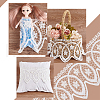 15 Yards Cotton Embroidery Flower Lace Ribbon OCOR-WH0086-91C-5