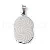 Non-Tarnish 304 Stainless Steel Pendants STAS-C072-01P-1