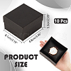 Rectangle Cardboard Jewelry Watch Storage Boxes CON-WH0092-54-2