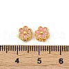 Brass Enamel Beads KK-Q081-10A-MG-3