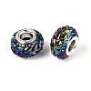 Opaque Resin European Beads RESI-T057-29A-2