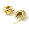 PVD Vacuum Plating 304 Stainless Steel Chunky Oval Hoop Earrings for Women EJEW-L284-02G-2