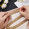 Zinc Alloy Rhinestone Cup Chains FIND-WH0167-02G-4