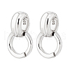   2Pcs 925 Sterling Silver Pendant Bails STER-PH0002-34-7