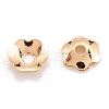 Brass Bead Cap X-KK-F824-029G-2