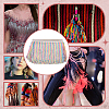 Polyester Fringe Lace Ribbon OCOR-WH0078-269C-6
