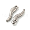 Non-Tarnish 304 Stainless Steel Pendants STAS-L022-213P-2