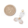 Transparent Glass Pendants PALLOY-MZ00725-01-4
