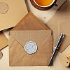 CRASPIRE Adhesive Wax Seal Stickers DIY-CP0009-53A-16-4