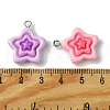 Opaque Resin Pendants RESI-P039-02A-3