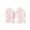 Natural Rose Quartz Pendants G-N342-106N-1