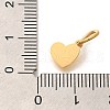 Mother's Day PVD Vacuum Plating 304 Stainless Steel Charms STAS-U035-10G-3