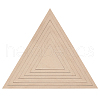 Poplar Wood Sheets & Rings DIY-WH0530-14-1